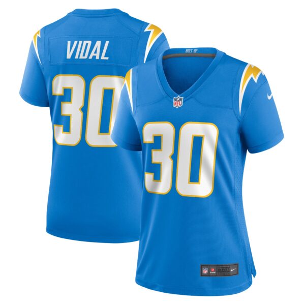 Kimani Vidal Los Angeles Chargers Nike Women’s Game Jersey – Powder Blue