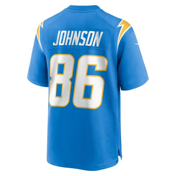 Cornelius Johnson Los Angeles Chargers Nike Team Game Jersey – Powder Blue