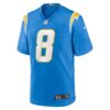 Brett Maher Los Angeles Chargers Nike Team Game Jersey – Powder Blue