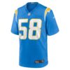 Tae Crowder Los Angeles Chargers Nike Team Game Jersey – Powder Blue
