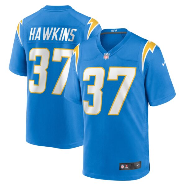 Jaylinn Hawkins Los Angeles Chargers Nike Game Jersey – Powder Blue