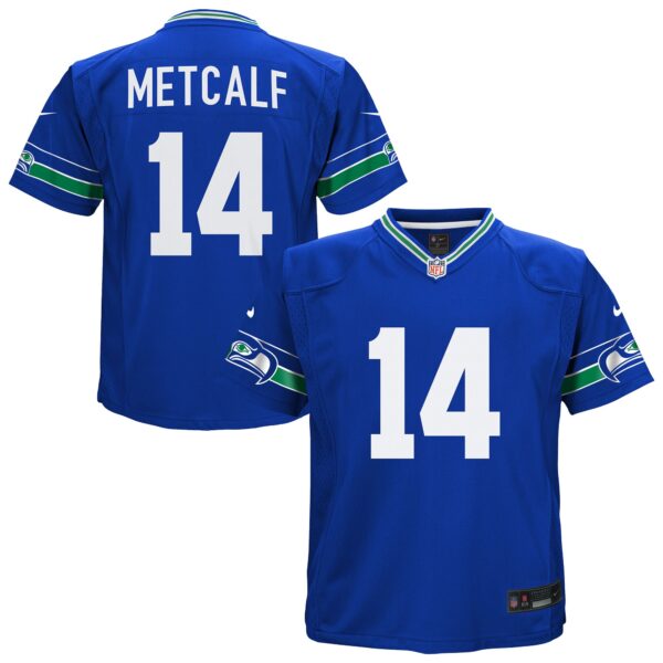 DK Metcalf Seattle Seahawks Nike Toddler Game Jersey – Royal