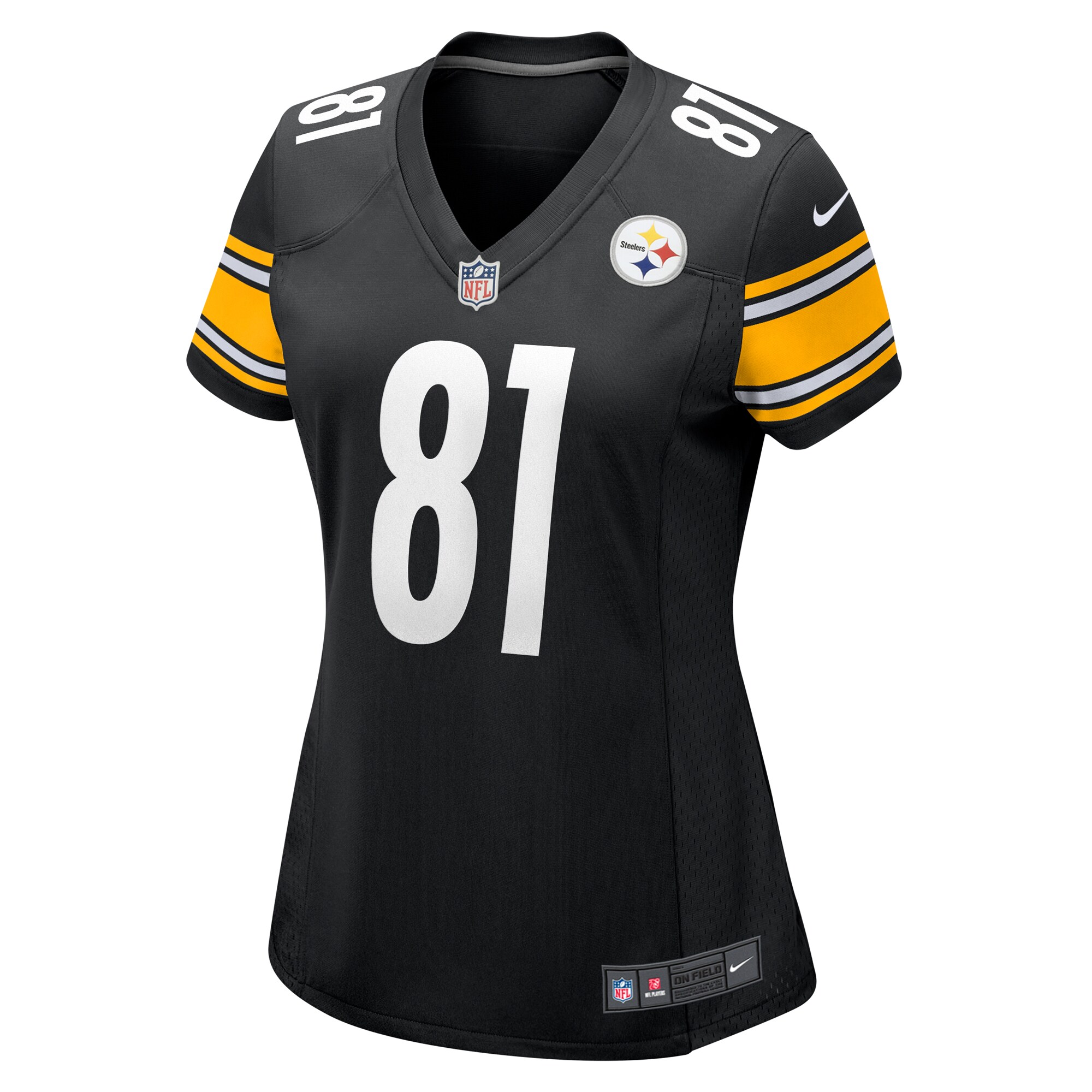 MyCole Pruitt Pittsburgh Steelers Nike Women’s Game Jersey – Black - Image 2