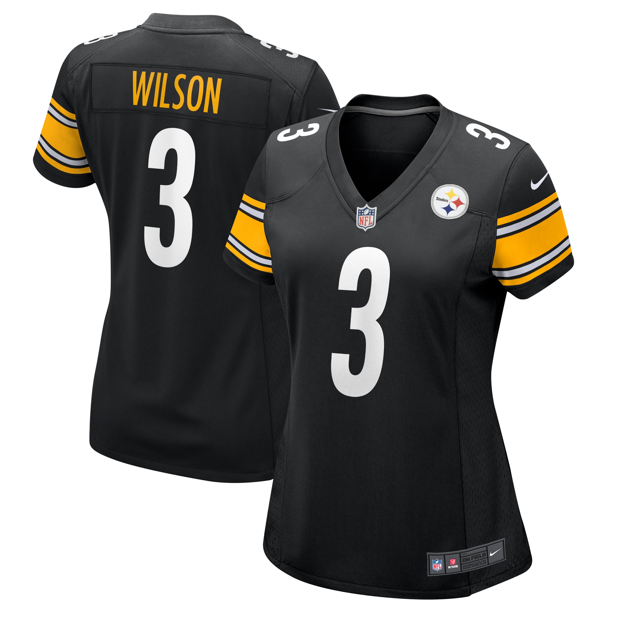 Russell Wilson Pittsburgh Steelers Nike Women’s Game Jersey – Black