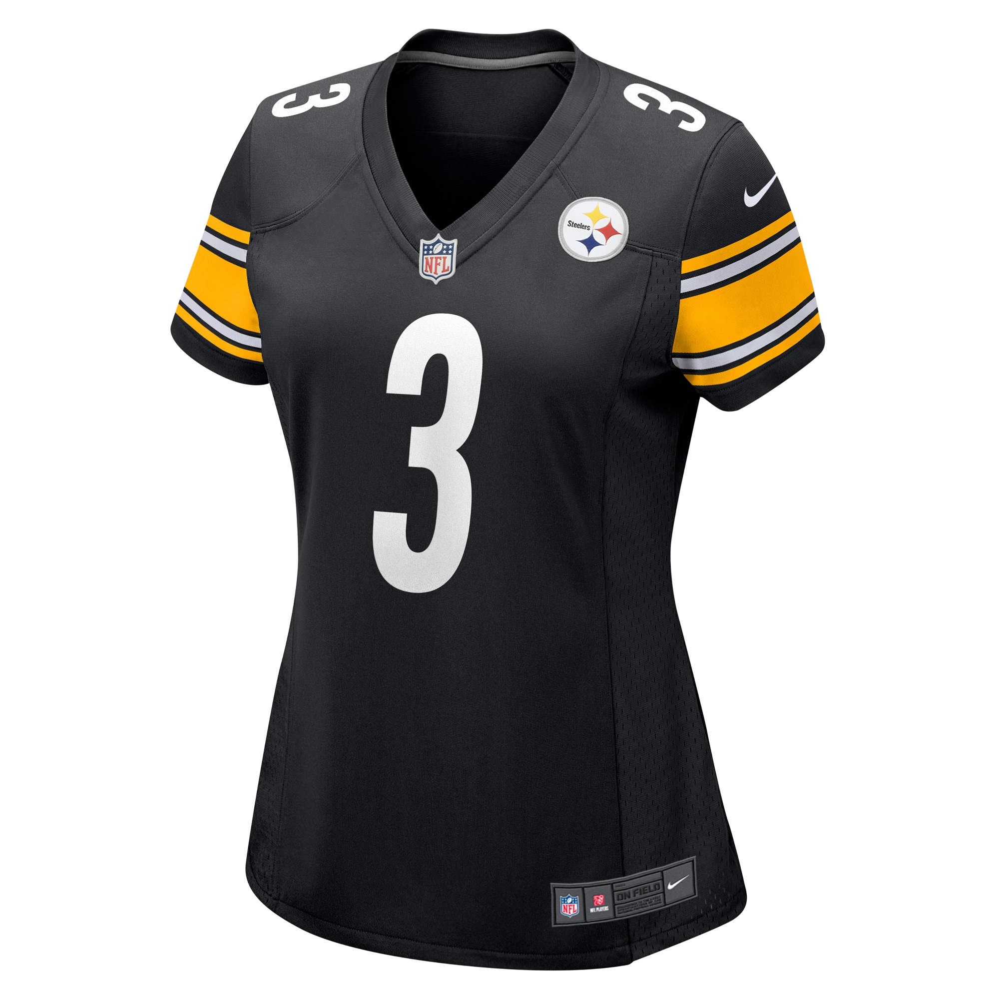 Russell Wilson Pittsburgh Steelers Nike Women’s Game Jersey – Black - Image 2