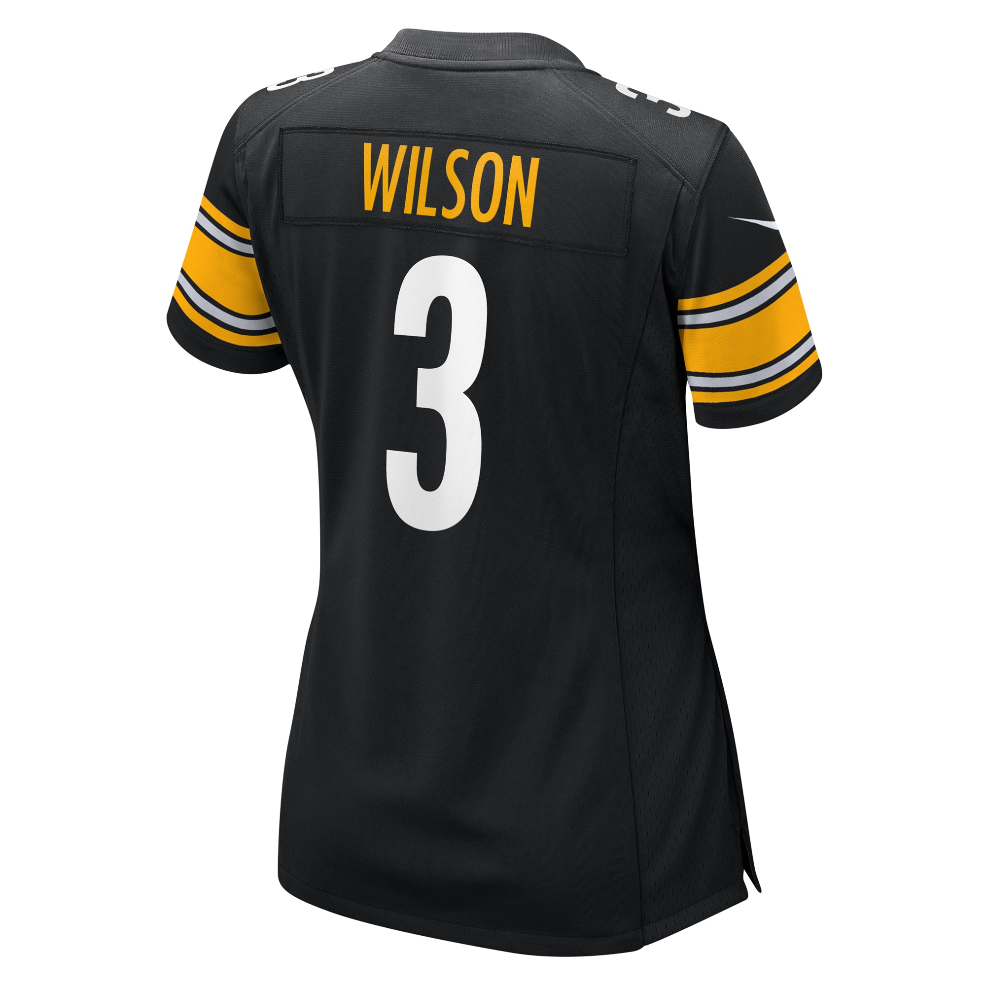 Russell Wilson Pittsburgh Steelers Nike Women’s Game Jersey – Black - Image 3