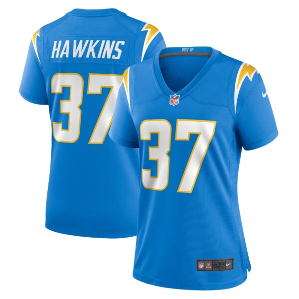 Jaylinn Hawkins Los Angeles Chargers Nike Women’s Game Jersey – Powder Blue