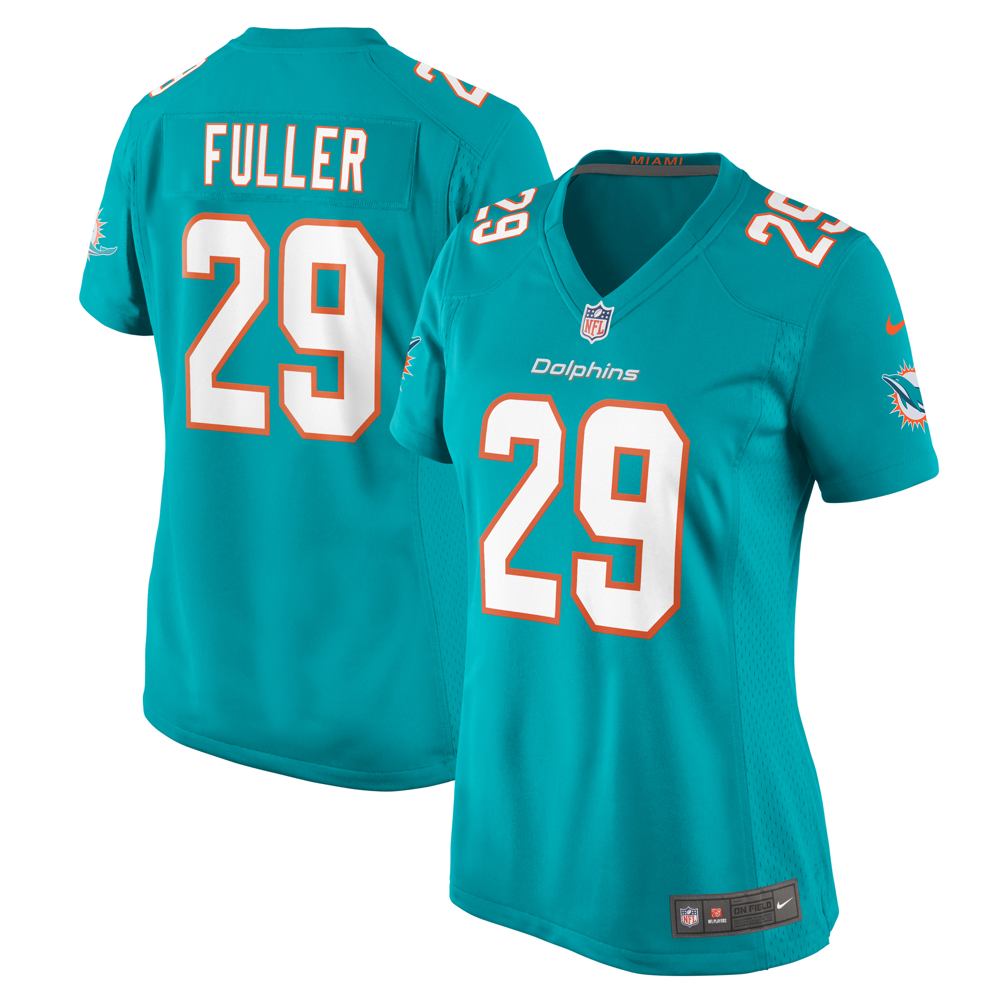 Kendall Fuller Miami Dolphins Nike Women’s Game Jersey – Aqua