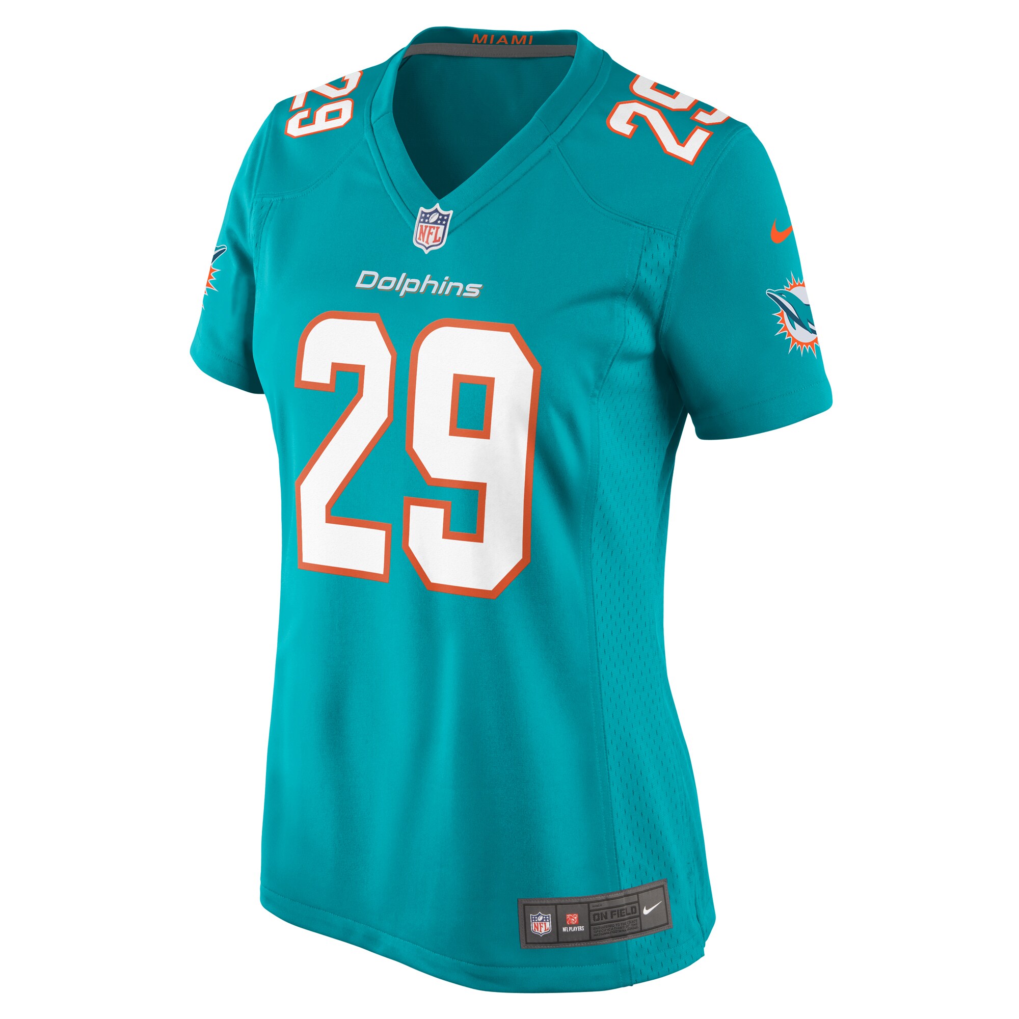 Kendall Fuller Miami Dolphins Nike Women’s Game Jersey – Aqua - Image 2