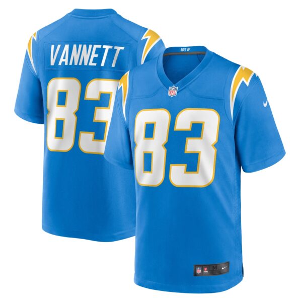 Nick Vannett Los Angeles Chargers Nike Team Game Jersey – Powder Blue