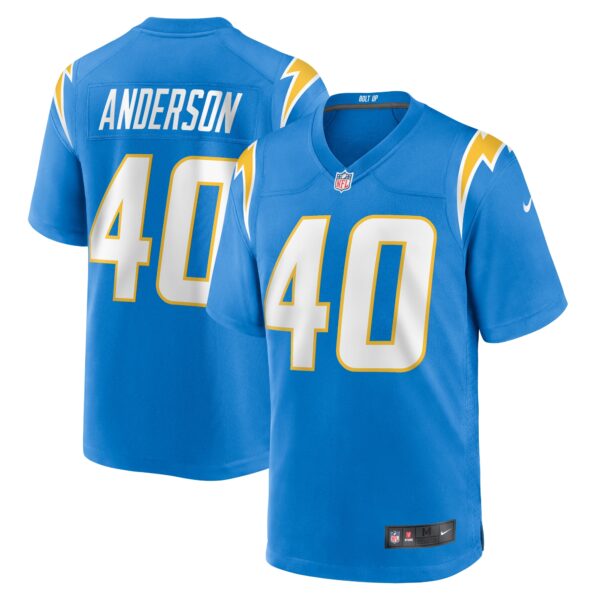 Stephen Anderson Los Angeles Chargers Nike Game Jersey – Powder Blue