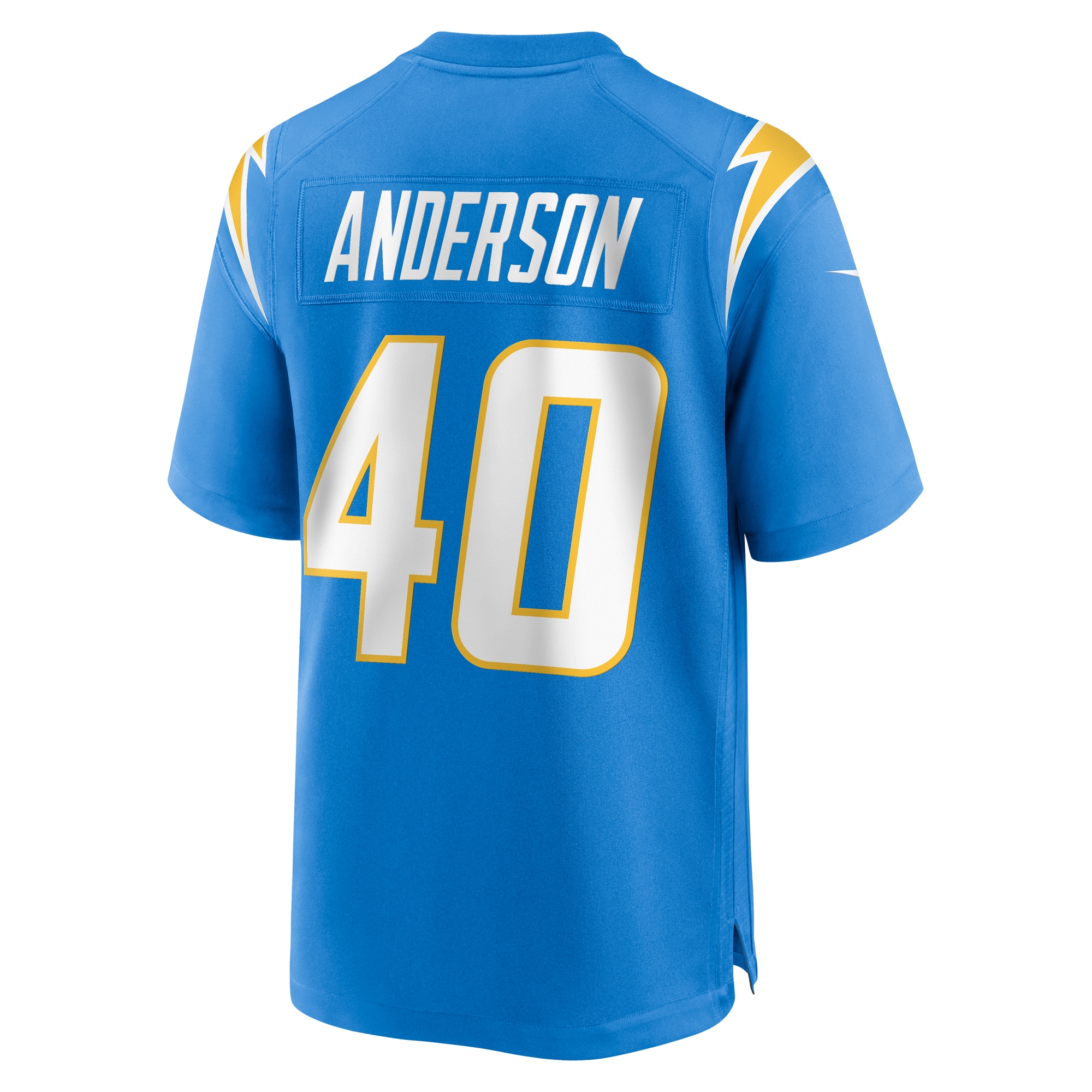 Stephen Anderson Los Angeles Chargers Nike Game Jersey – Powder Blue - Image 3