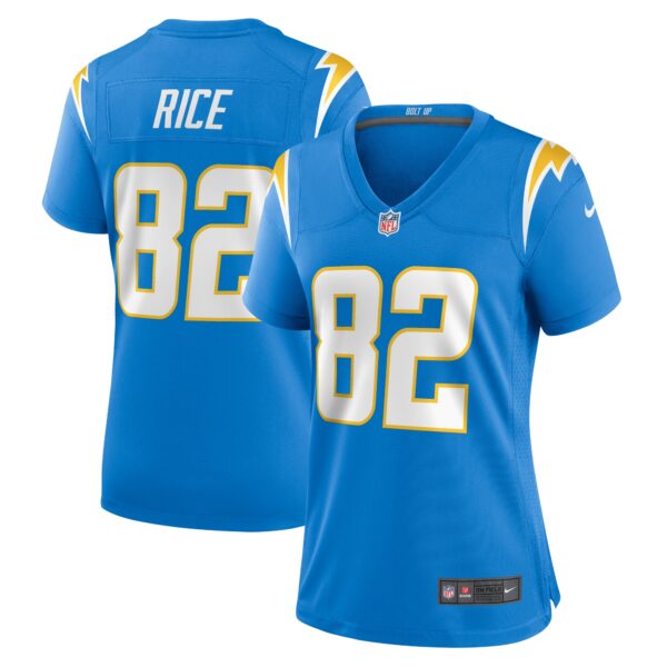 Brenden Rice Los Angeles Chargers Nike Women’s Game Jersey – Powder Blue