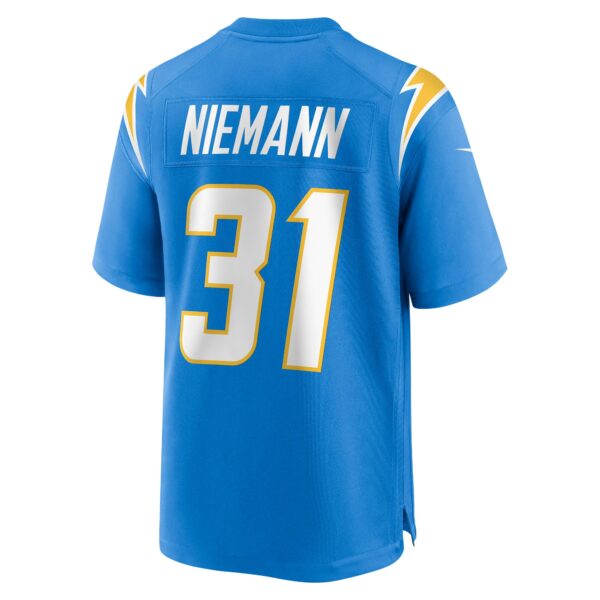Nick Niemann Los Angeles Chargers Nike Game Player Jersey – Powder Blue