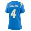 Gus Edwards Los Angeles Chargers Nike Women’s Game Jersey – Powder Blue