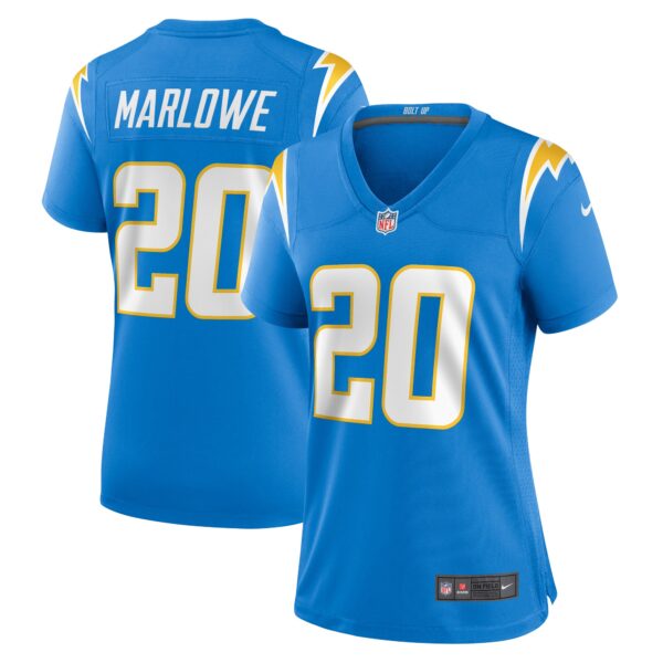 Dean Marlowe Los Angeles Chargers Nike Women’s Team Game Jersey – Powder Blue