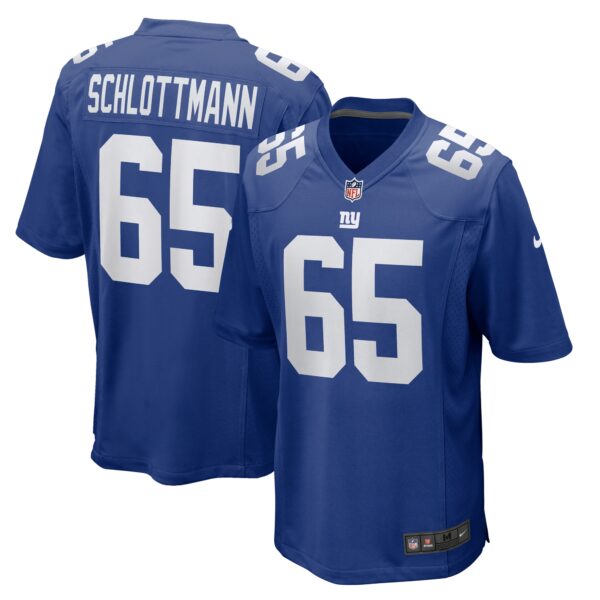 Austin Schlottmann New York Giants Nike Team Game Jersey – Royal