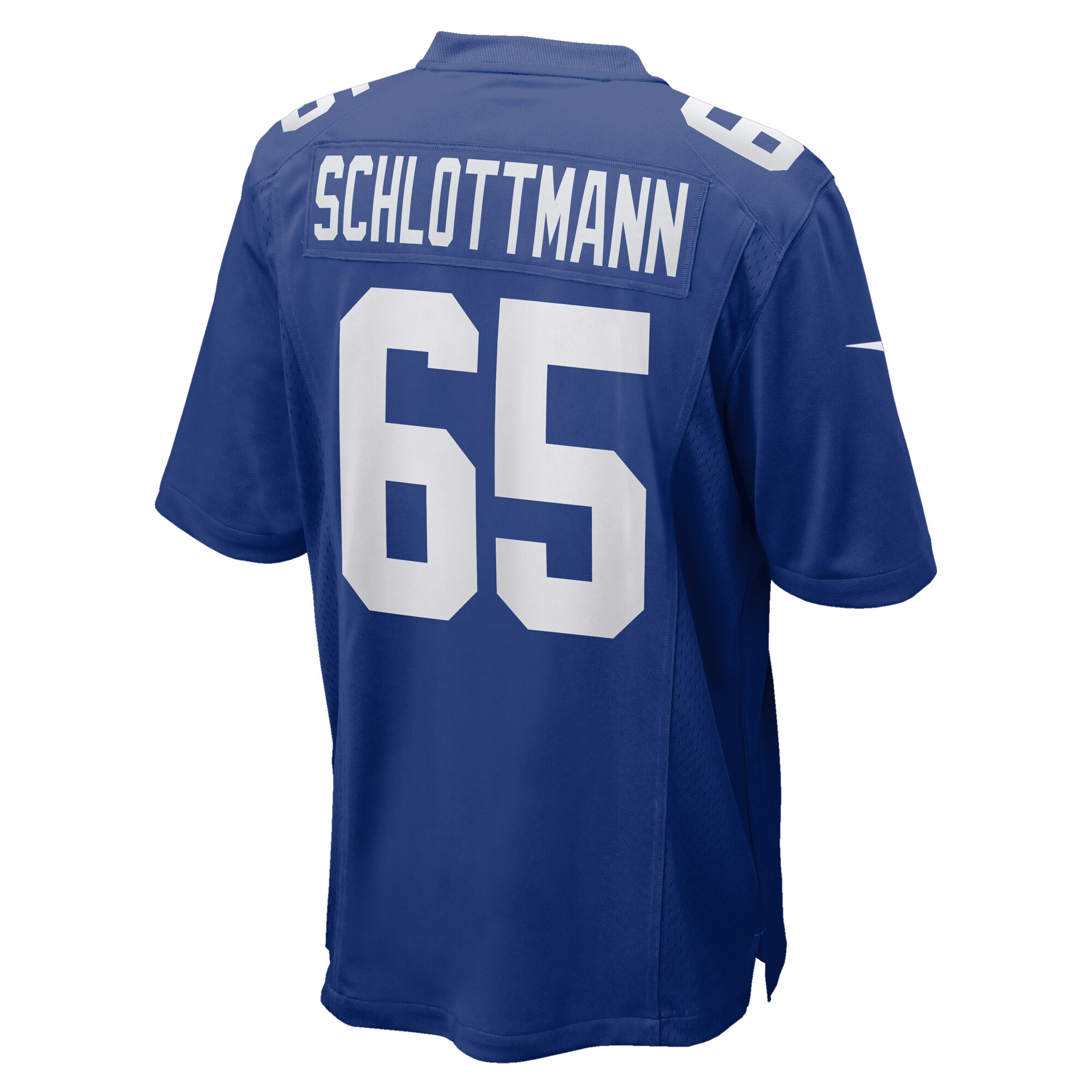 Austin Schlottmann New York Giants Nike Team Game Jersey – Royal - Image 3