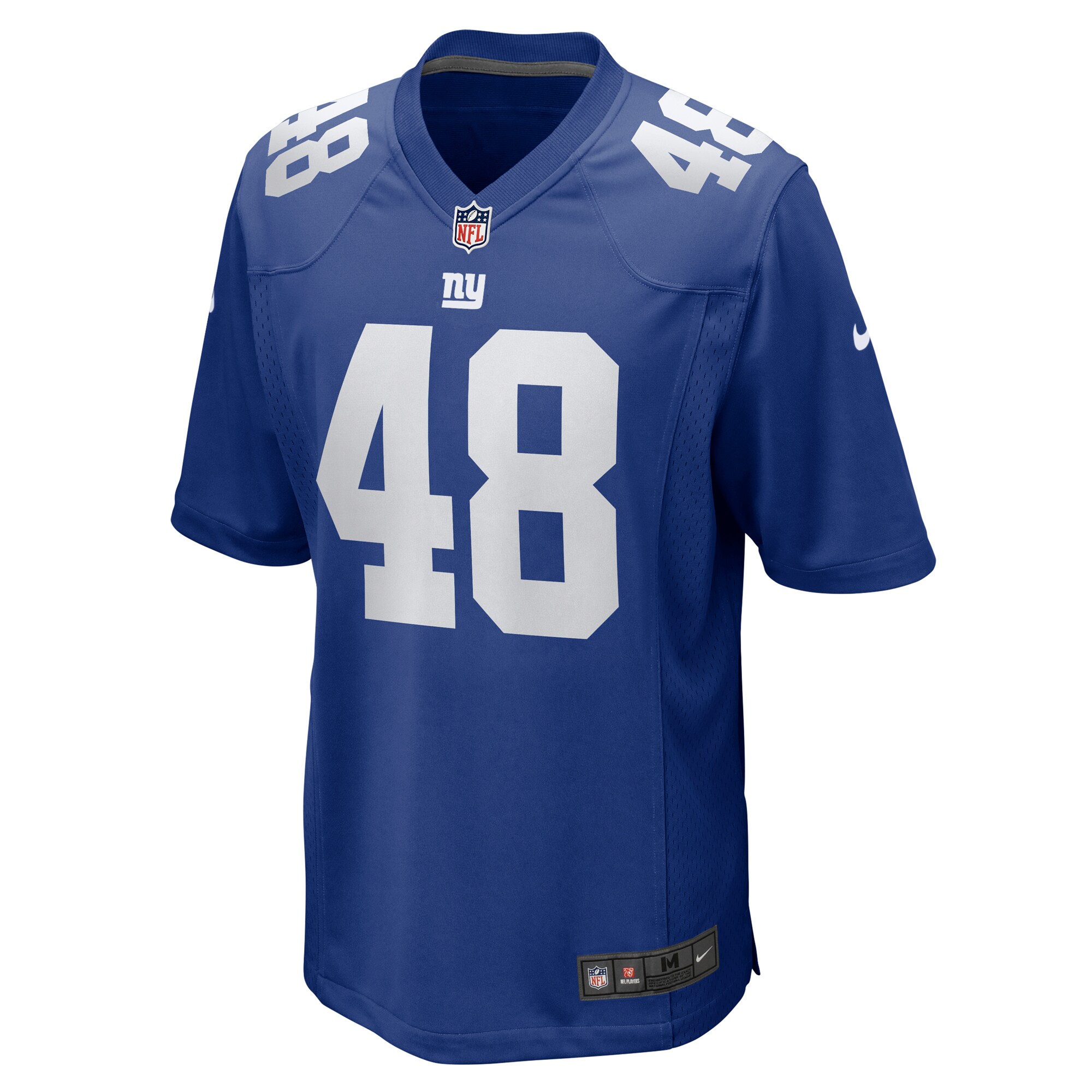 Benton Whitley New York Giants Nike Team Game Jersey – Royal - Image 2