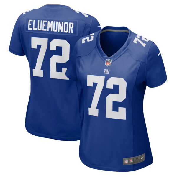 Jermaine Eluemunor New York Giants Nike Women’s Game Jersey – Royal