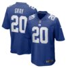 Eric Gray New York Giants Nike Team Game Jersey – Royal