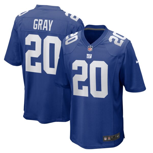 Eric Gray New York Giants Nike Team Game Jersey – Royal
