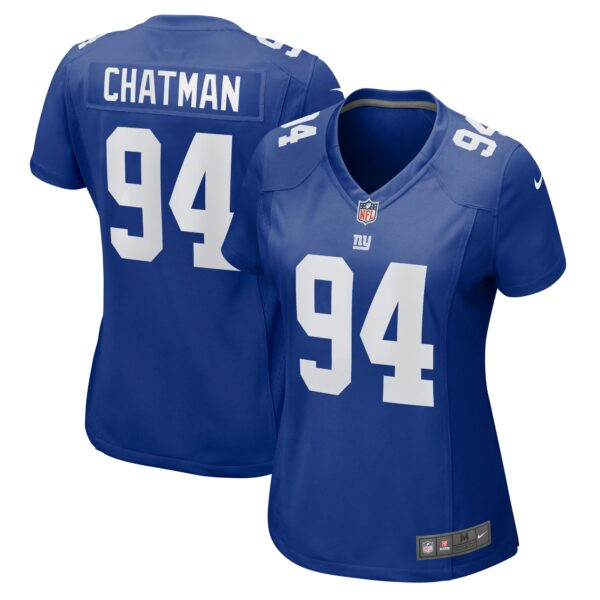Elijah Chatman New York Giants Nike Women’s Game Jersey – Royal