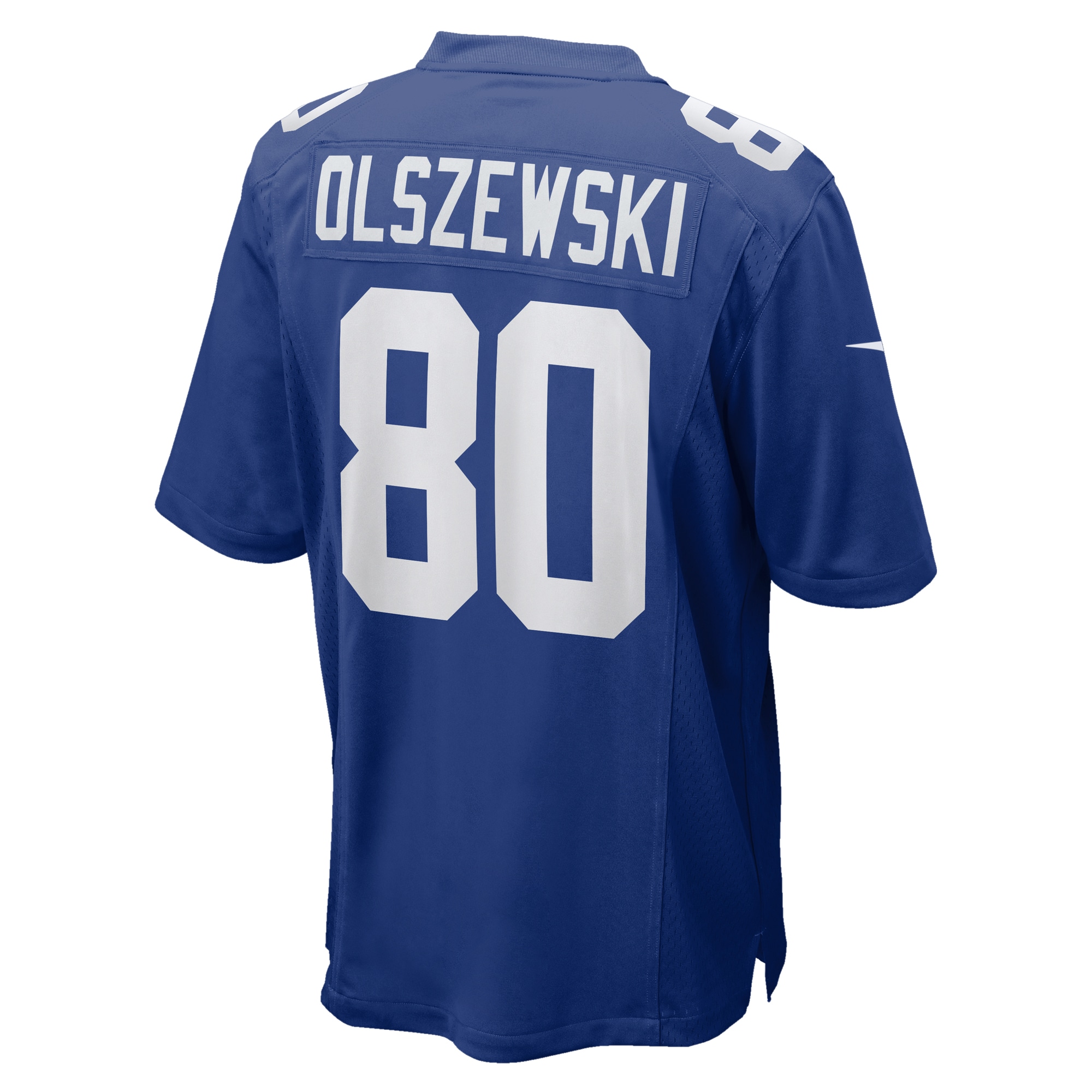 Gunner Olszewski New York Giants Nike Team Game Jersey – Royal - Image 3