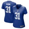 Tyler Nubin New York Giants Nike Women’s Game Jersey – Royal