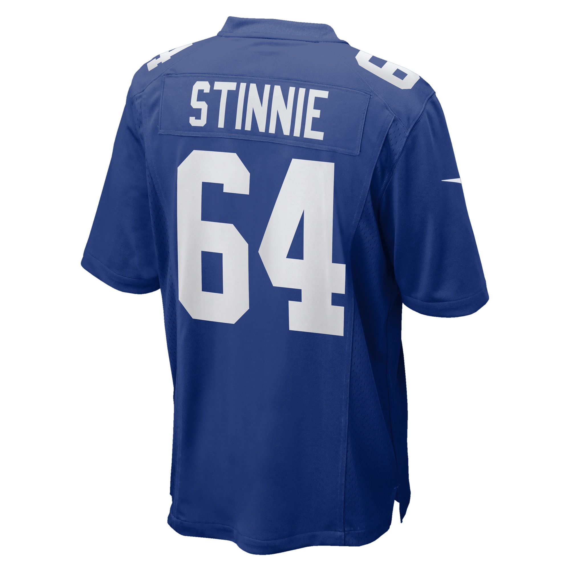 Aaron Stinnie New York Giants Nike Team Game Jersey – Royal - Image 3