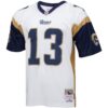 Kurt Warner Los Angeles Rams Mitchell & Ness Big & Tall 2001 Retired Player Jersey – White