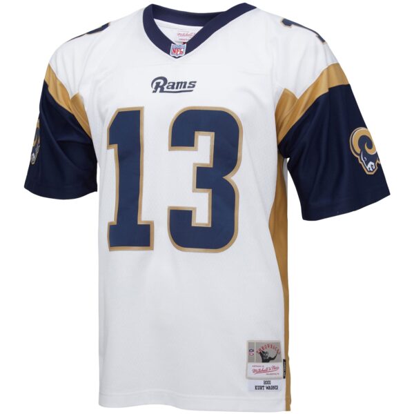 Kurt Warner Los Angeles Rams Mitchell & Ness Big & Tall 2001 Retired Player Jersey – White