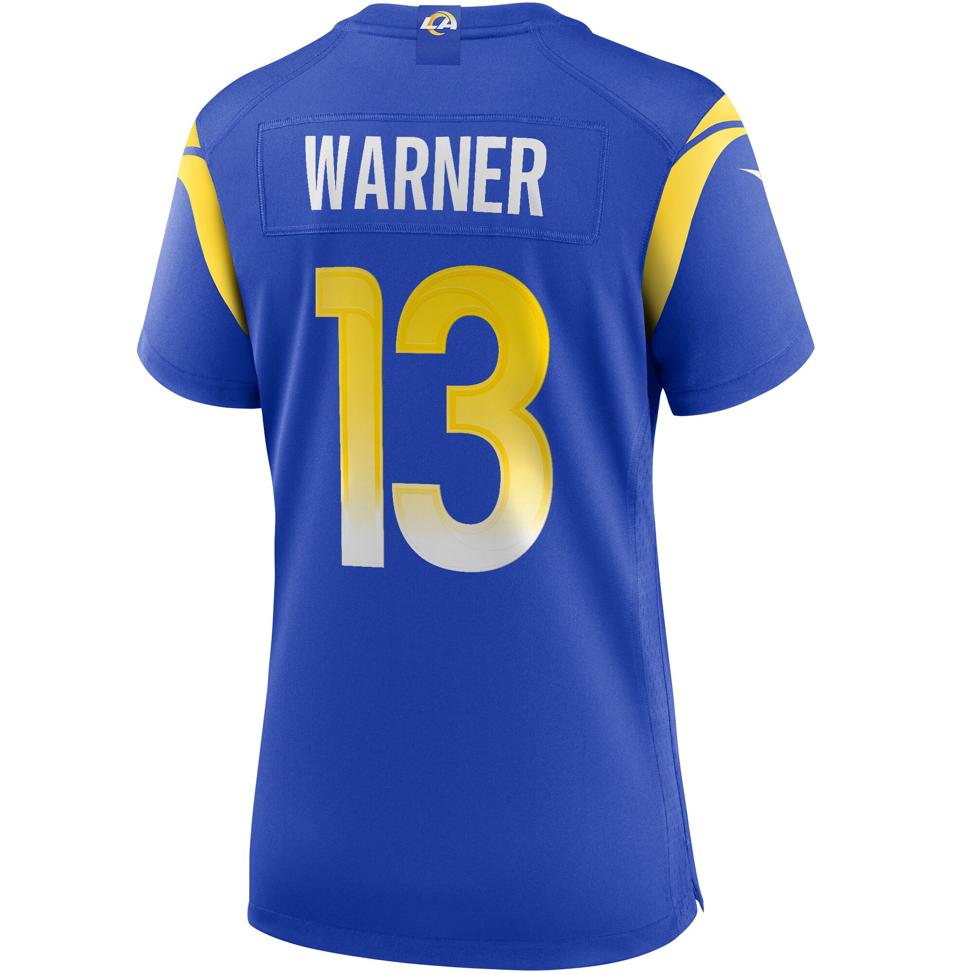 Kurt Warner Los Angeles Rams Nike Women’s Game Retired Player Jersey – Royal - Image 2