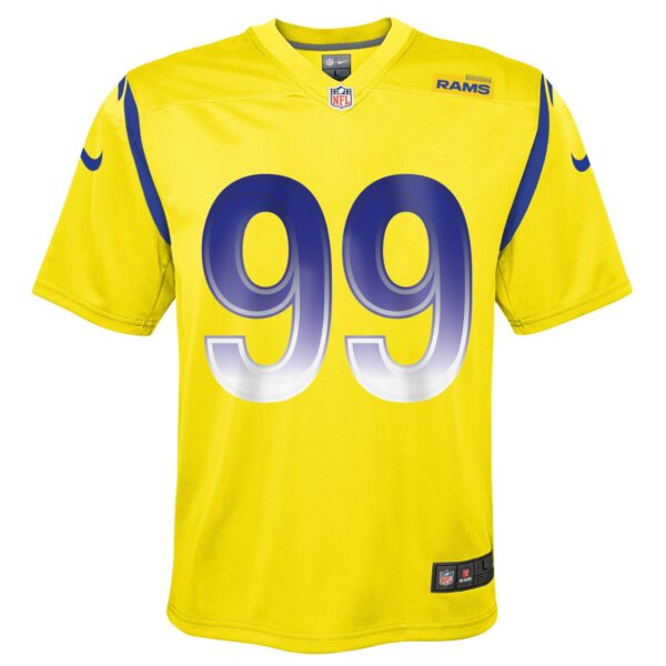 Aaron Donald Los Angeles Rams Nike Youth Inverted Game Jersey – Gold