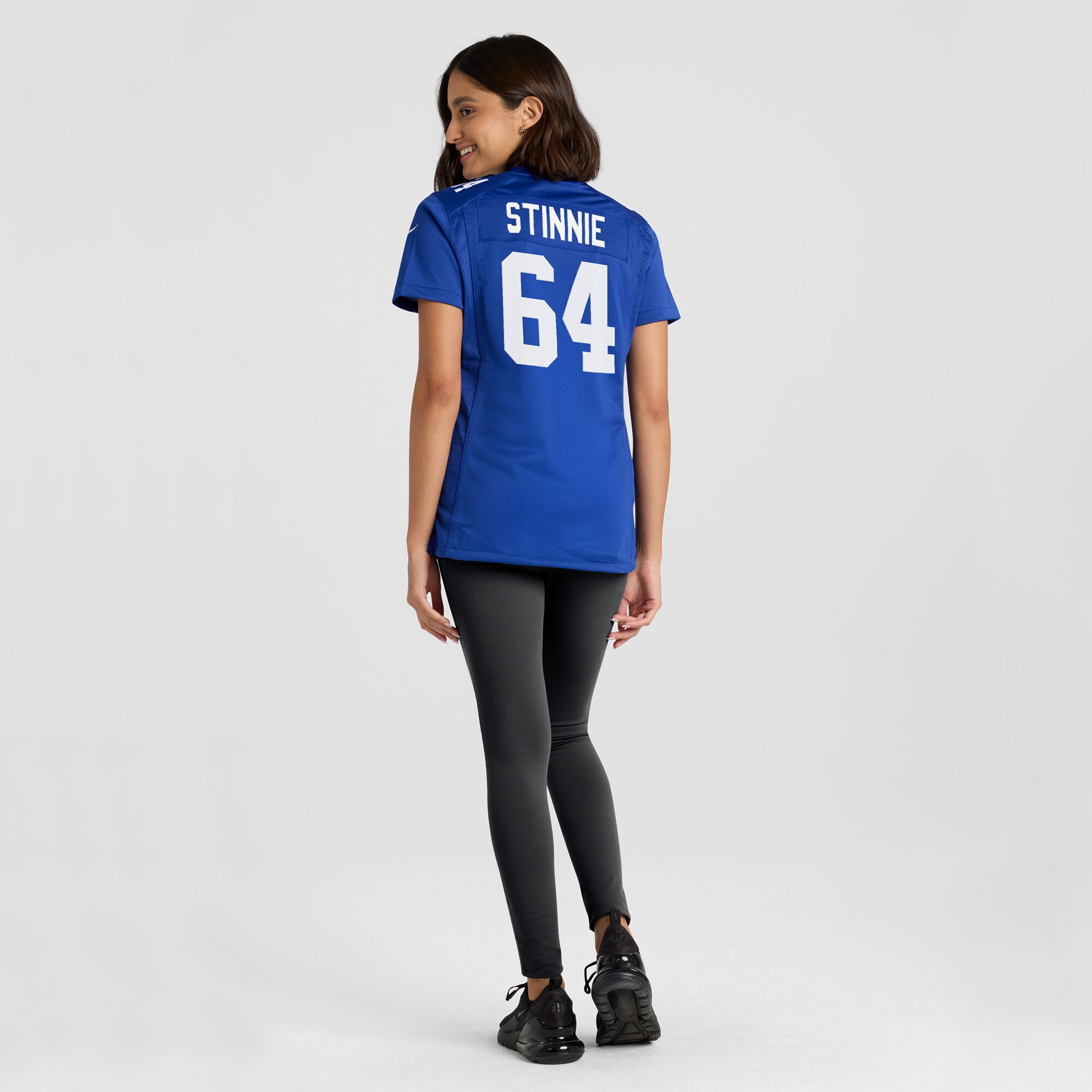 Aaron Stinnie New York Giants Nike Women’s Game Jersey – Royal - Image 2