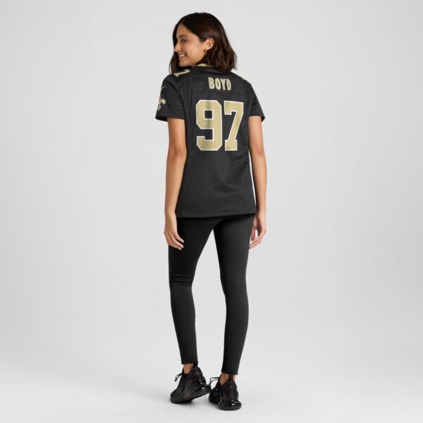 Khristian Boyd New Orleans Saints Nike Women’s Game Jersey – Black
