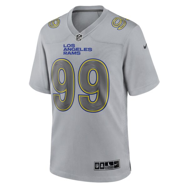 Aaron Donald Los Angeles Rams Nike Atmosphere Fashion Game Jersey – Gray