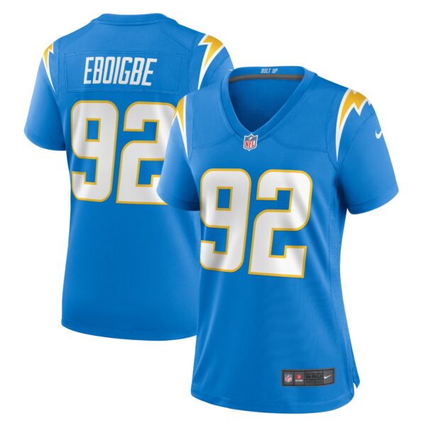 Justin Eboigbe Los Angeles Chargers Nike Women’s Game Jersey – Powder Blue