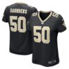 Khalen Saunders New Orleans Saints Nike Women’s Game Jersey – Black