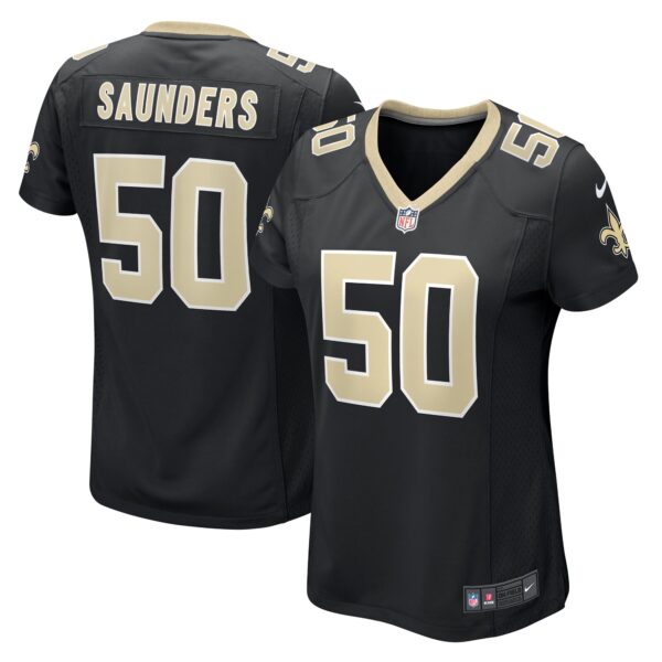 Khalen Saunders New Orleans Saints Nike Women’s Game Jersey – Black