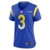 Kamren Curl Los Angeles Rams Nike Women’s Team Game Jersey – Royal