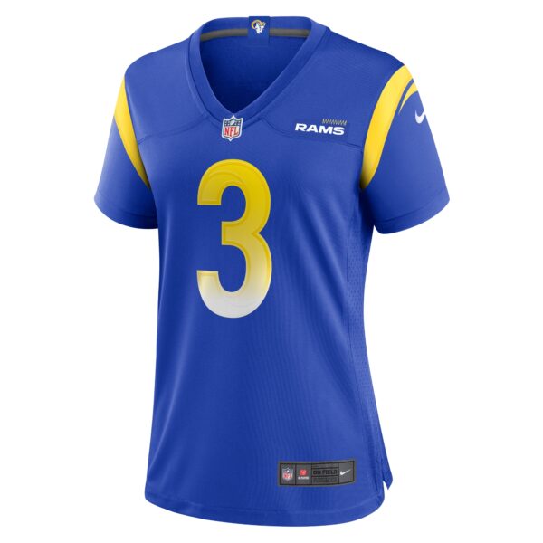 Kamren Curl Los Angeles Rams Nike Women’s Team Game Jersey – Royal