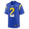 Russ Yeast Los Angeles Rams Nike Home Game Jersey – Royal