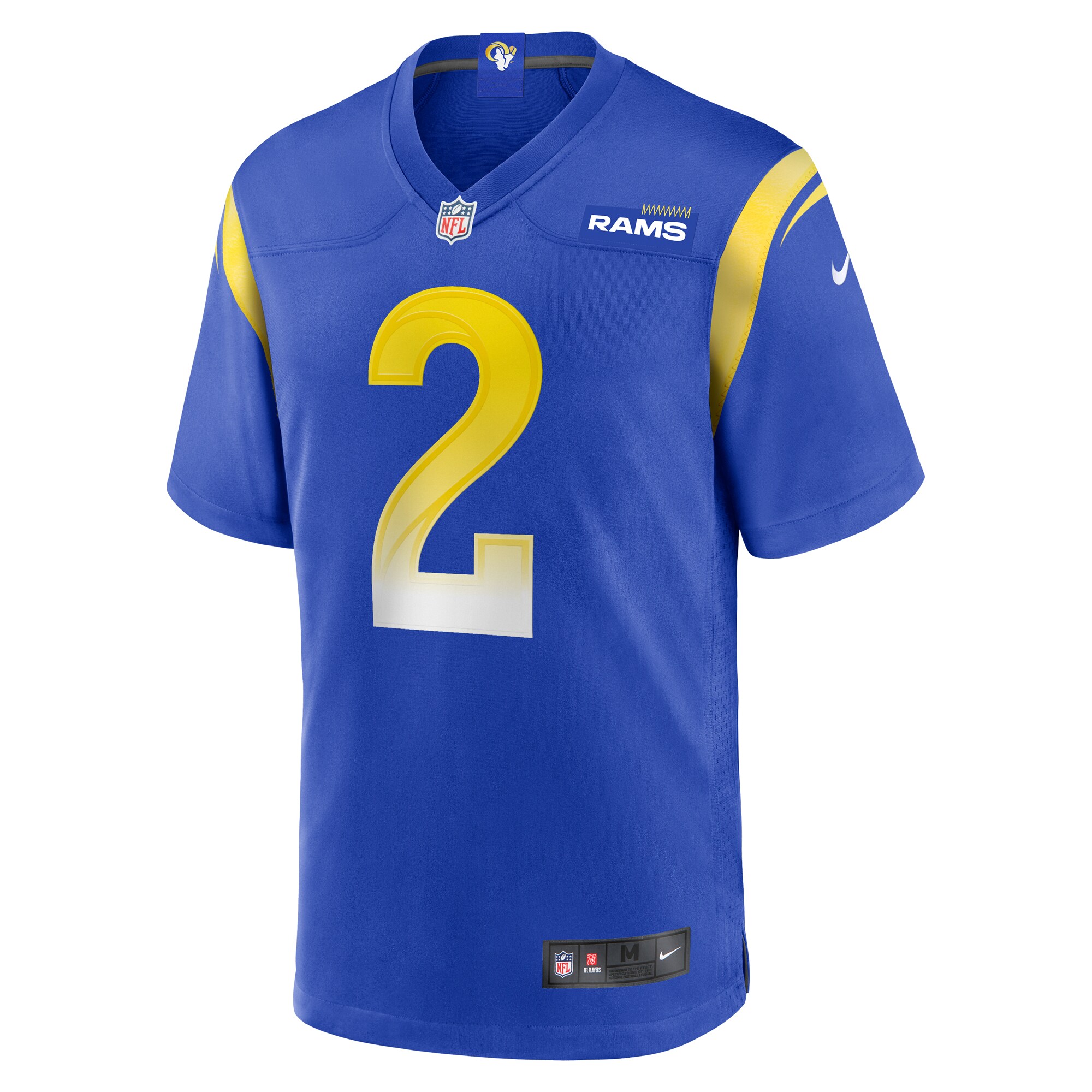 Russ Yeast Los Angeles Rams Nike Home Game Jersey – Royal