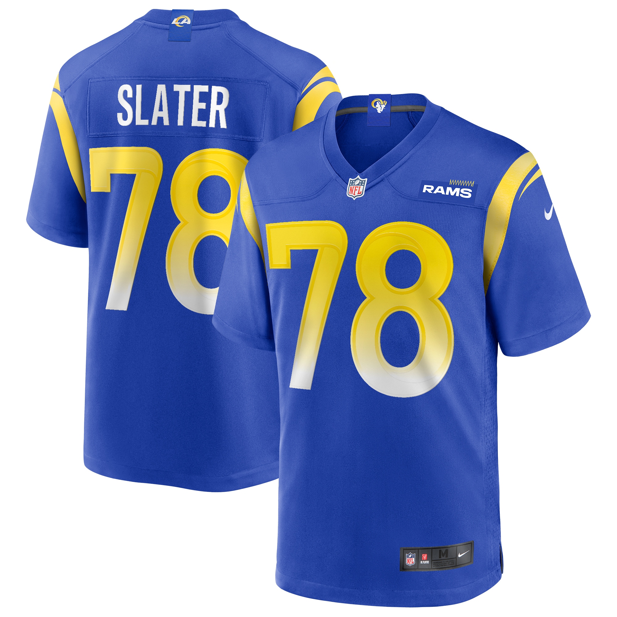 Jackie Slater Los Angeles Rams Nike Game Retired Player Jersey – Royal