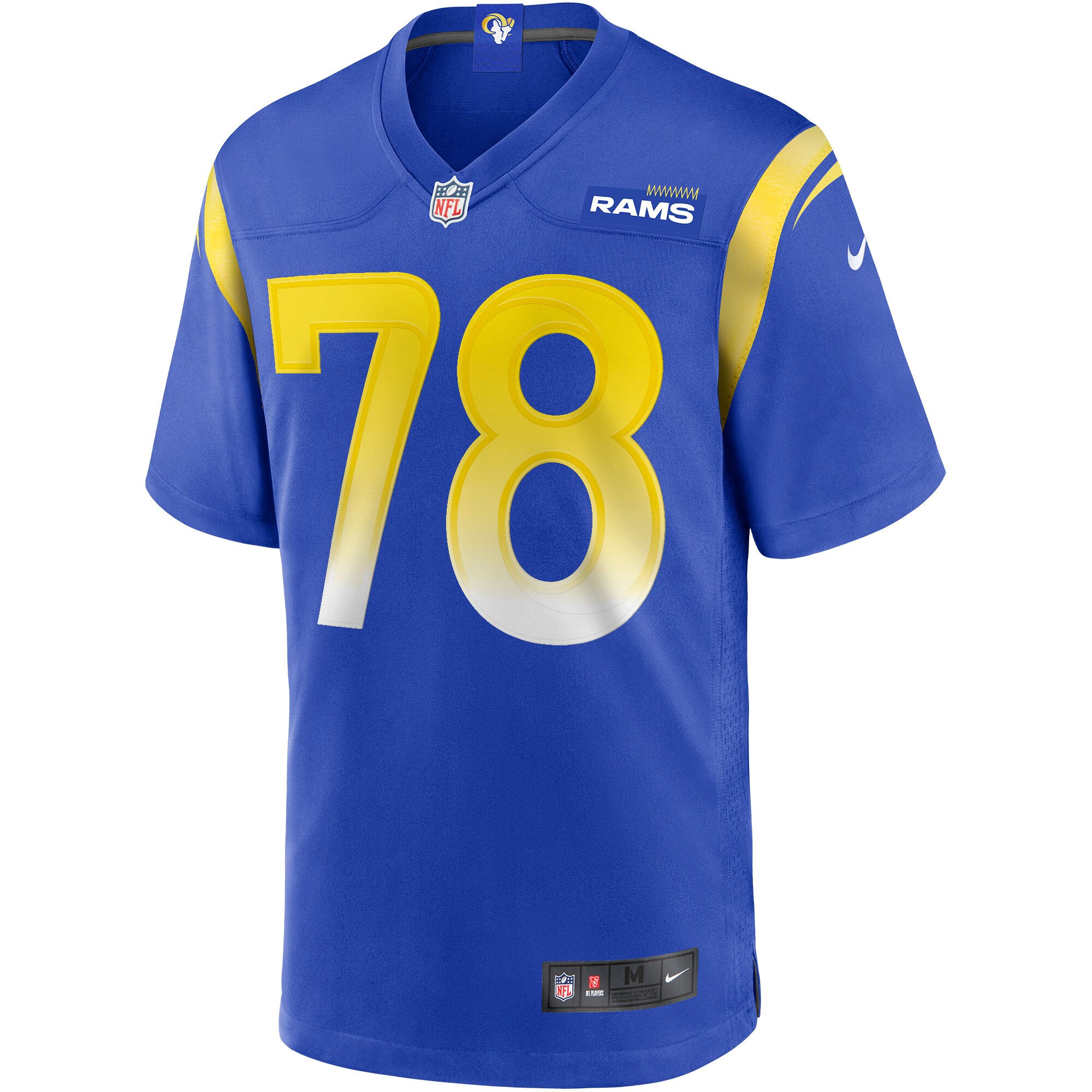 Jackie Slater Los Angeles Rams Nike Game Retired Player Jersey – Royal - Image 2
