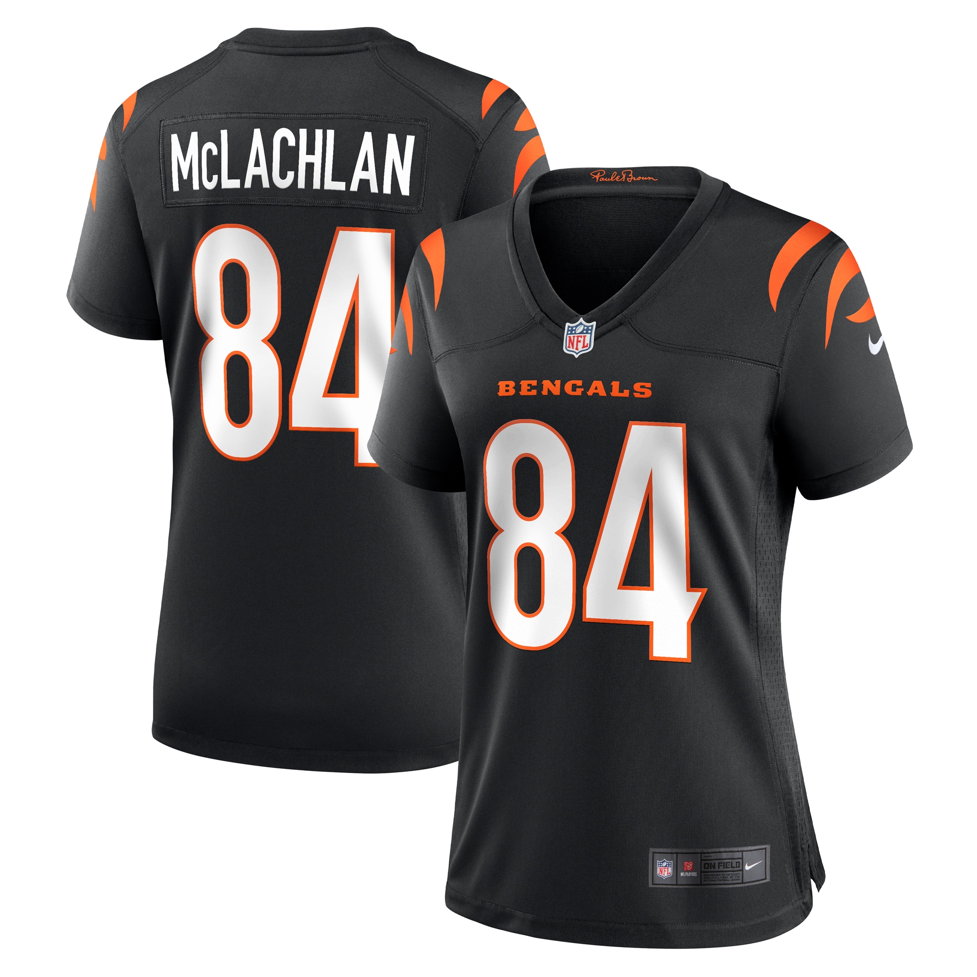 Tanner McLachlan Cincinnati Bengals Nike Women’s Game Jersey – Black