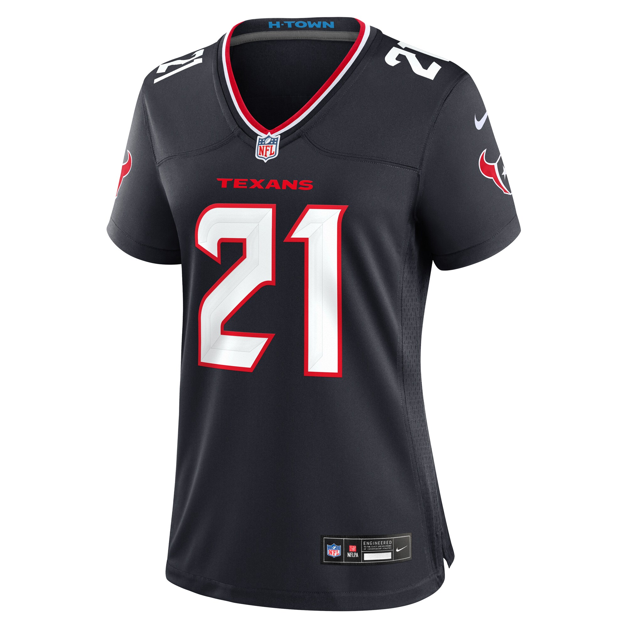 Calen Bullock Houston Texans Nike Women’s Team Game Jersey – Navy - Image 2
