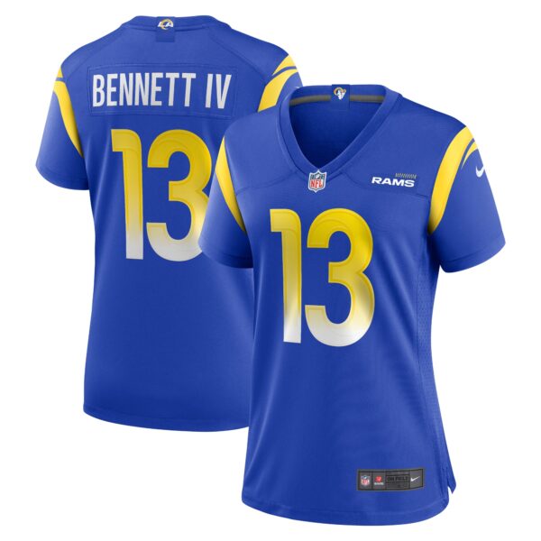 Stetson Bennett Los Angeles Rams Nike Women’s Team Game Jersey – Royal