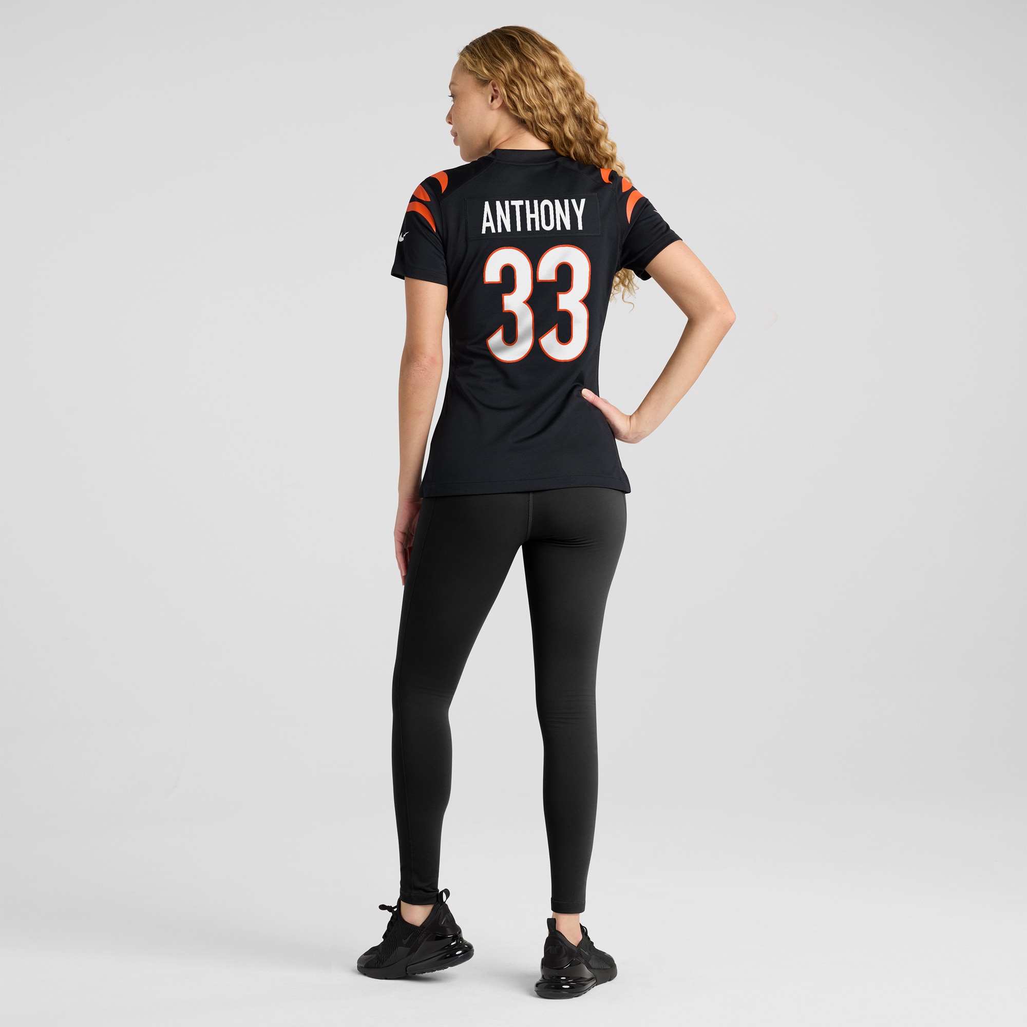 Daijahn Anthony Cincinnati Bengals Nike Women’s Game Jersey – Black - Image 2